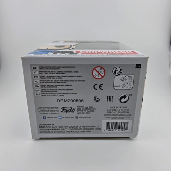 2020 Funko Pop! Retro Toys: GI Joe #10 Shipwreck Collectible Vinyl Figure NEW - Picture 6 of 6